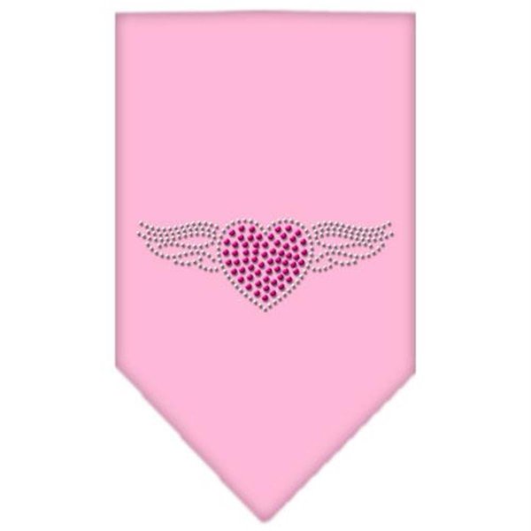 Unconditional Love Aviator Rhinestone Bandana Light Pink Large UN759566